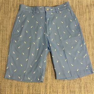 NWOT Walter Hagen Light Blue Flat Front Golf Shorts